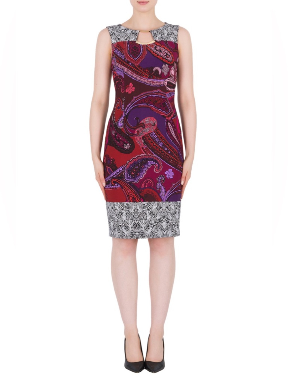 Joseph Ribkoff Paisley Print Dress Style
184646